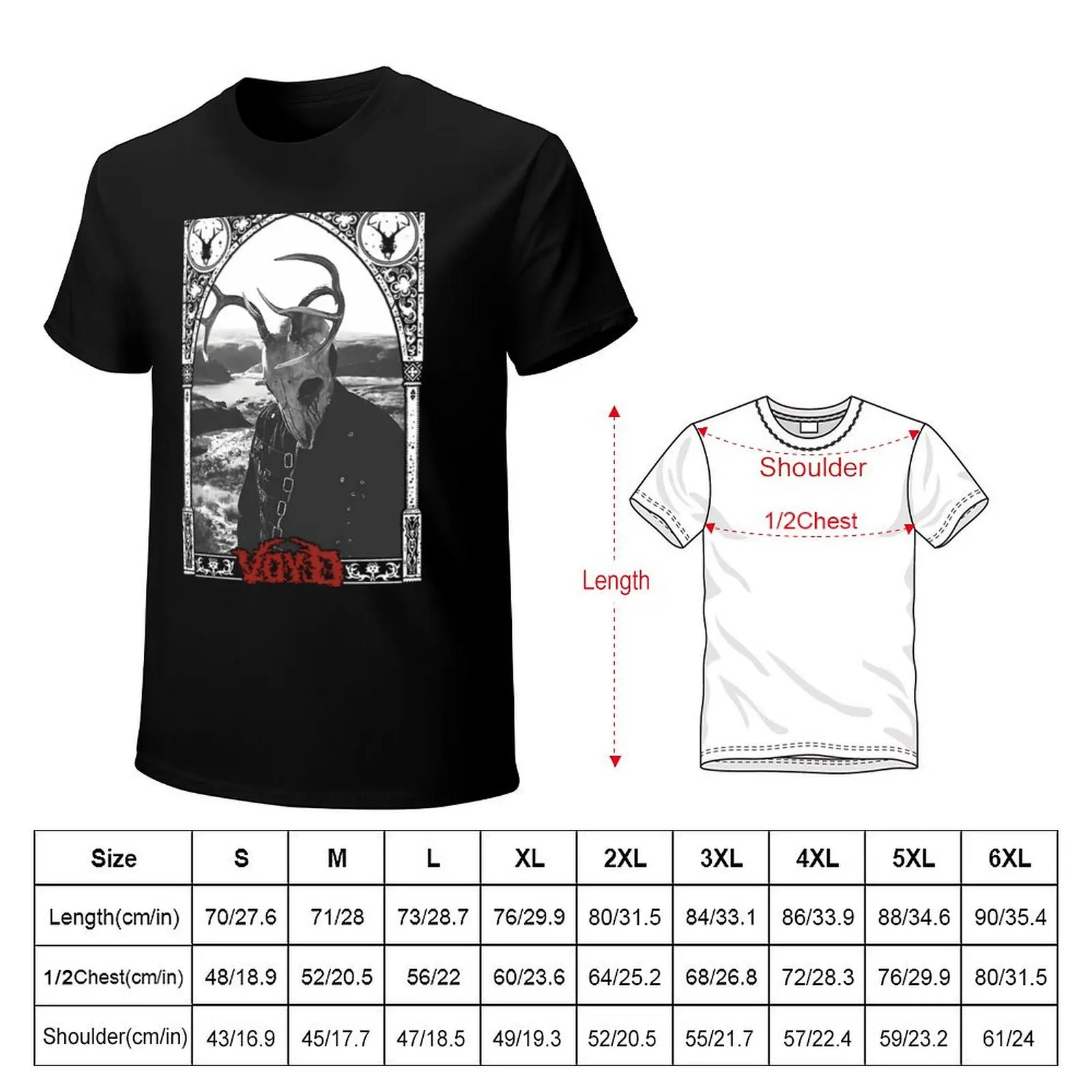 Death Mmm-Erch Svdden Voyd Stag for T-Shirt summer clothes shirts graphic mens t shirts top quality