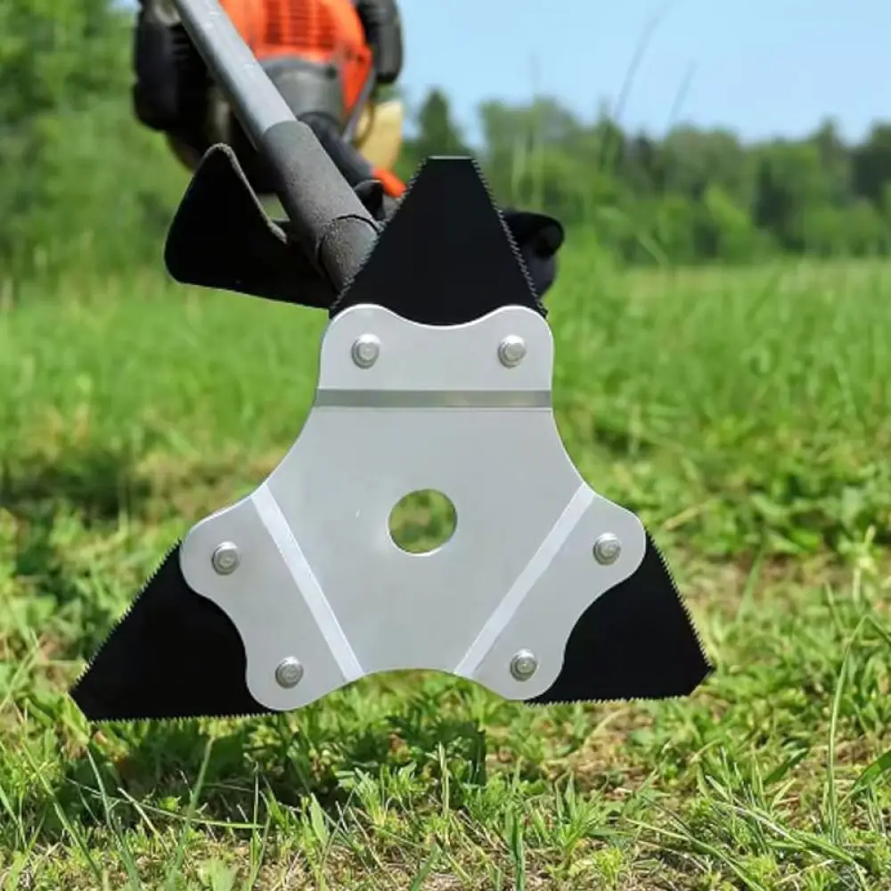 For Sharp Grass Trimmer Head For Mr Drill Mower Parts Manganese Steel Triangular Sawtooth Cutting Tool Garden Equipment