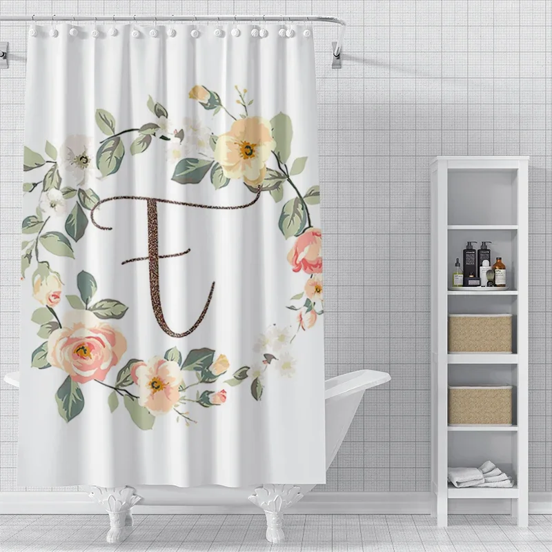 Home decor 26 letter shower curtains for bathroom waterproof fabric bathroom Curtains modern shower curtain 180x200 240x200