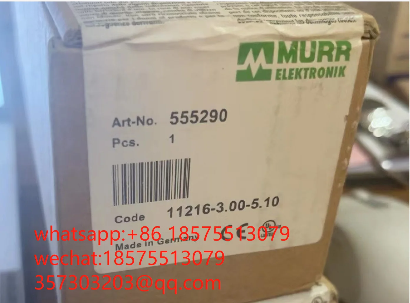 

For MURR 555280 555290 Electronic components module all metal new 1 Piece