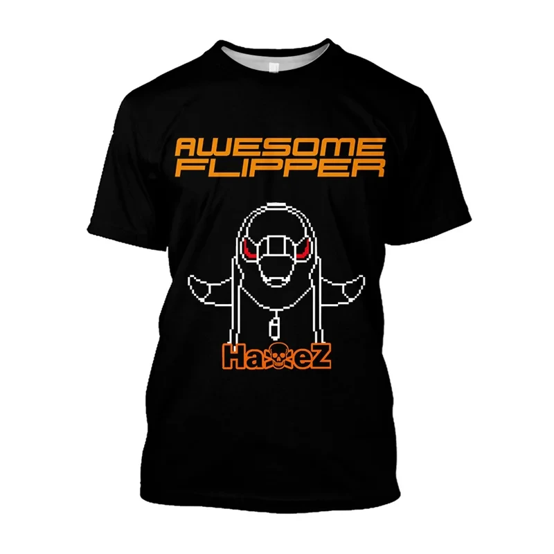 2024 Fashion Funny Fliperzero Hacker Original  3D Print Men Woman Streetwear T-Shirt Oversized Harajuku Kids Tops Tees Clothing