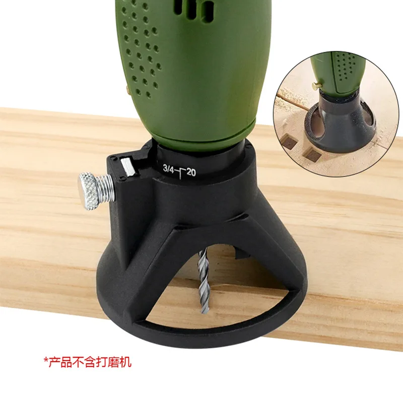 Electric grinding accessories 11-piece set Electric grinding set Positioner + 4 twist drills + 6 rotary file and milling cutters