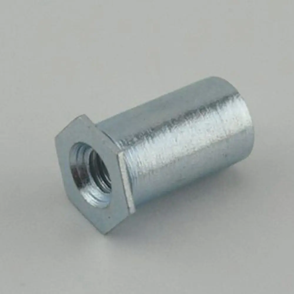 500PCS SO-M2.5-3 Zinc Plated Steel PEM Self Clinching Thru-Hole Threaded Standoffs Nut for Sheet Metal - Sheet Metal Fastener