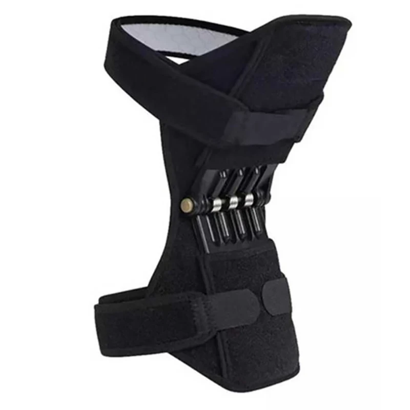 Sport Joint Patella Power Lift Knee Braces Elderly Walking Support Protect Fixed Booster Breathable Rebound Spring Knee 1 Pc