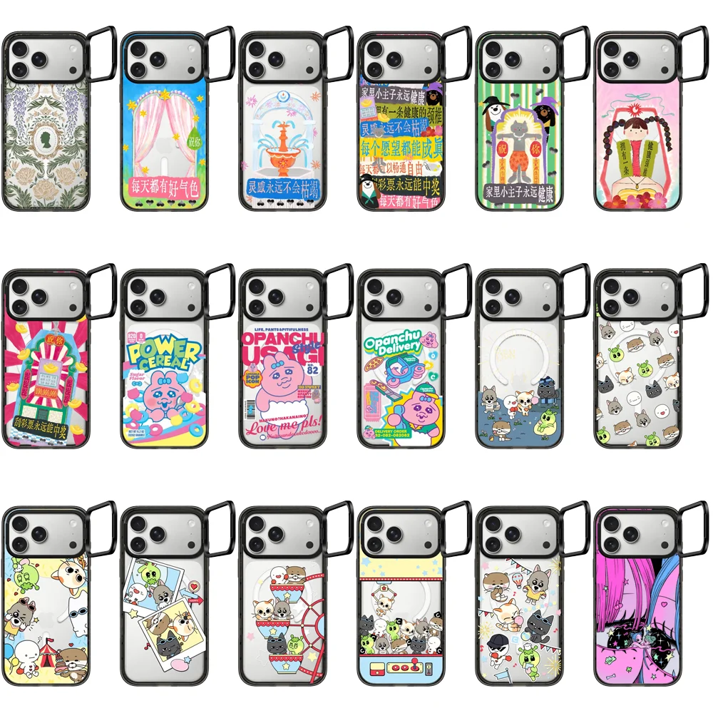 6032916 Camera Ring Stand Impact Magnetic Case: Compatible with IPhone 17 16 15 14 13 12 Pro Max 17 Air