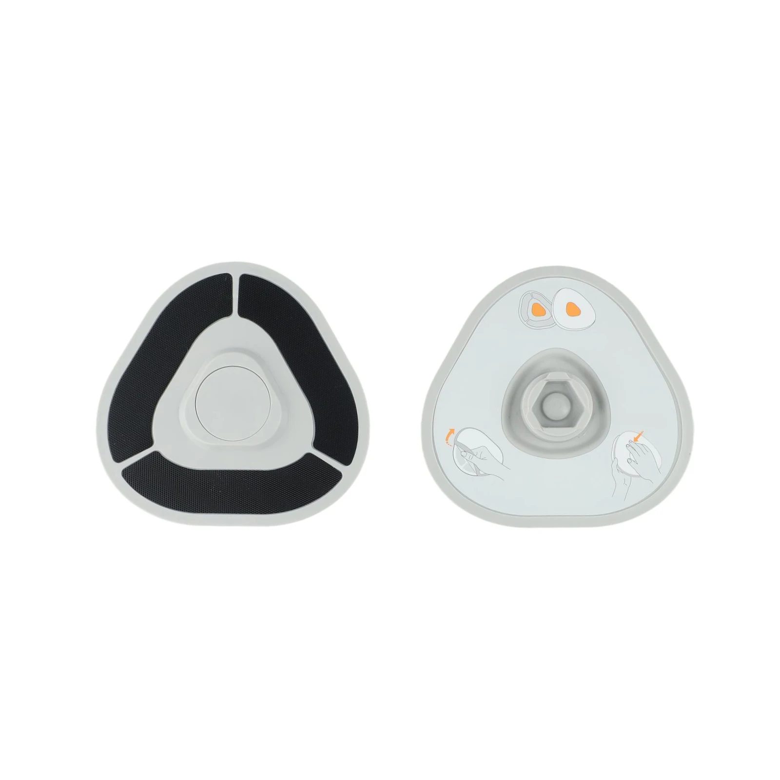 Replacement Mop Cloth Holder for Narwal J3 and For Freo Floor Cleaning Robots Ensures Accurate Alignment with Mopping Mechanism
