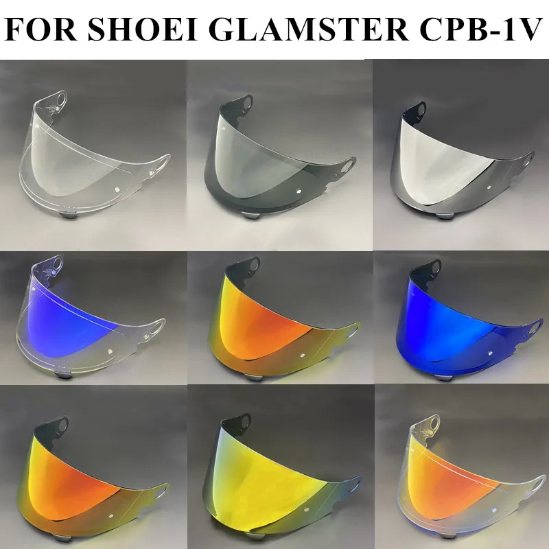 SHOEI Glamster CPB-1V Motorcycle Helmet Retro Visor Full Face Helmets Lens Anti-UV Moto Casco Motorcycle Photochromic Visera