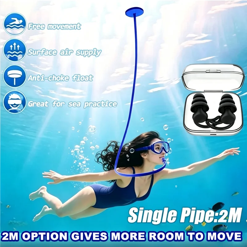 Snorkel Dry Top - Full Dry Snorkel Tube Silicone Anti
