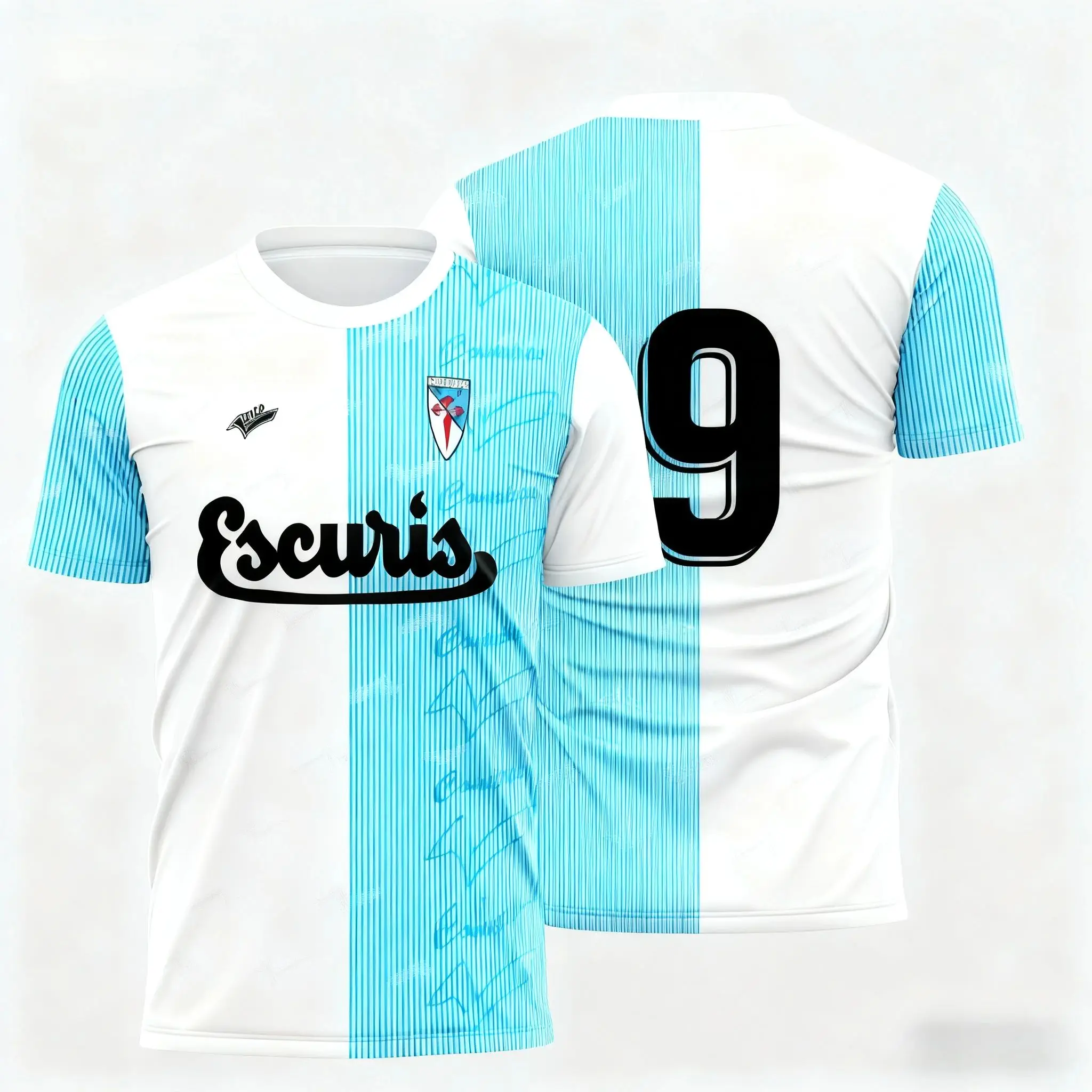 レトロカジュアルTシャツは快適で通気性があり、スペインのサッカーファンに適しており、毎日の通勤に適しています。カップルスタイルです。