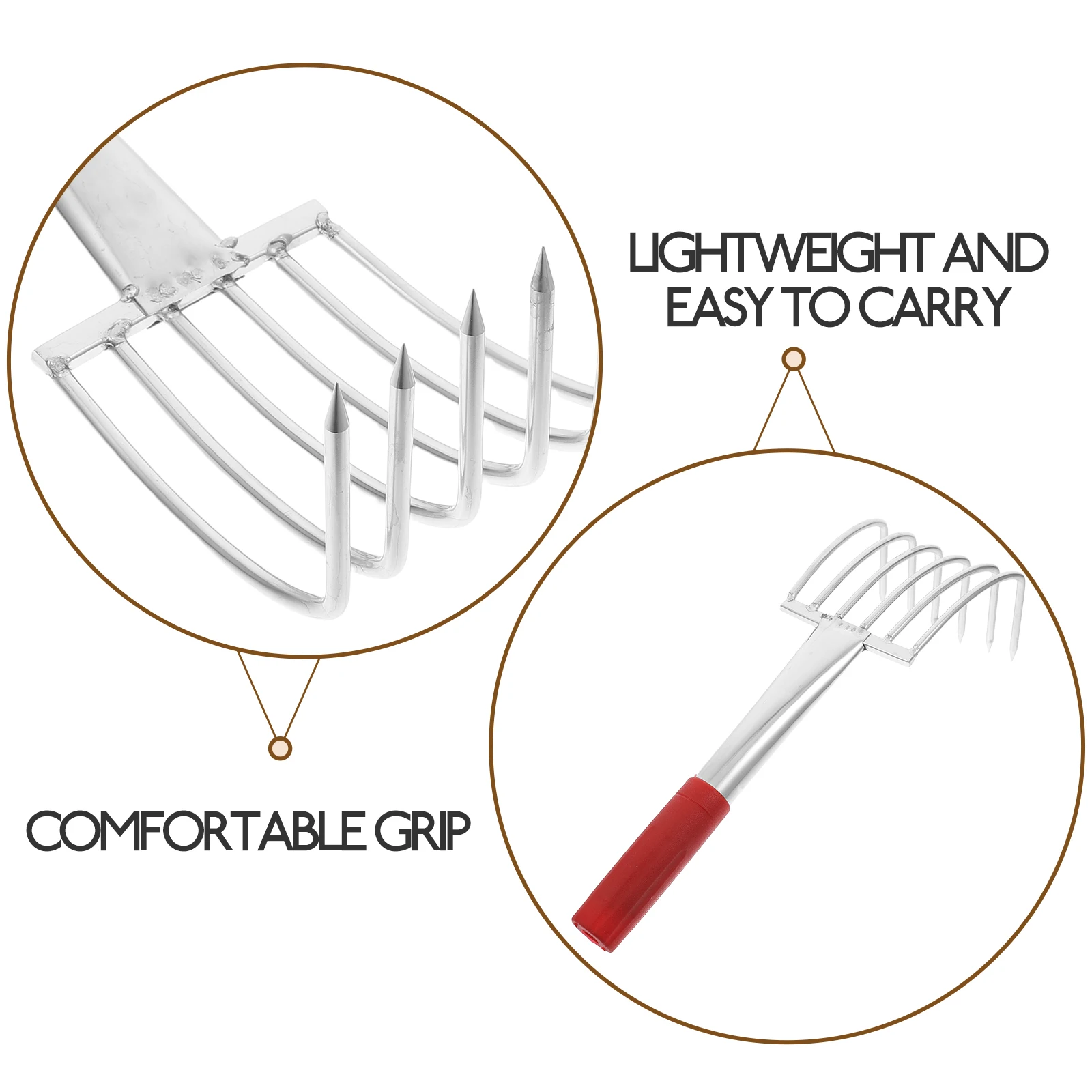 أداة شاطئ خفيفة الوزن من الفولاذ المقاوم للصدأ، أداة شاطئ خفيفة الوزن، أداة حفر المأكولات البحرية، أداة الشاطئ الأساسية