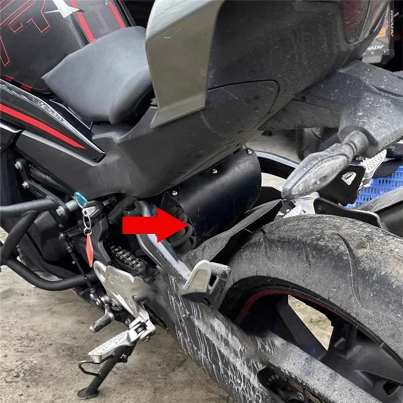 

Motorcycle Accessories Rear Shock Absorption Fender Mudguard Splash Guard Dust Cover For CFMOTO 450SR SR450 SR 450 SR