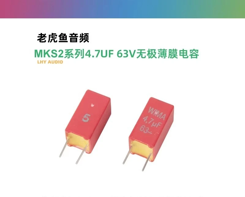 Audio stereo fever capacitor, boxed, paired