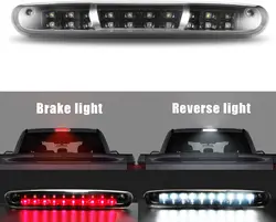 For Chevy Silverado GMC Sierra 1500 2500HD 3500HD 2007-2013 Red Led Third Brake Light Strobe Rear Center High Mount Stop Lamp