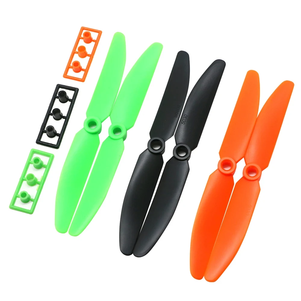 

20pcs/lot 5030 Propeller 2-Blade Props (ABS) 5mm Shaft CW CCW for QAV250 C250 Helicopter Multicopter (10pair)