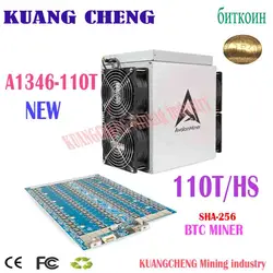 Подержанные майнеры Avalon A1346 110T с PSU CANAAN BTC BTH Asic, Майнер PK Antminer S19 Pro L7 D9 WhatsMiner M30S + M31S M50 M32