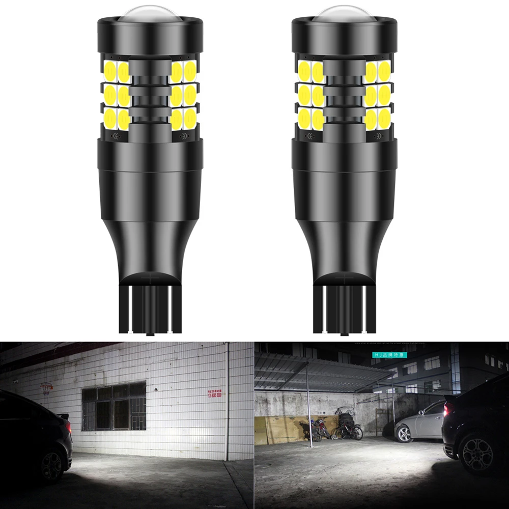 

2pc W16W T15 LED Bulb Canbus Car Backup Reserve Lights Bulb 921 NO OBC Error Free For Kia Sportage Ceed Rio 3 4 K2 K5 KX5 Sorent