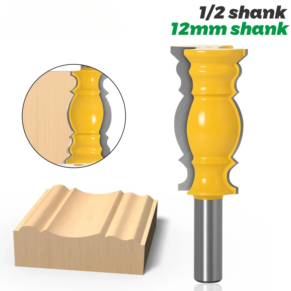 

1 шт. 1/2 "12 мм хвостовик 12,7 мм большой нож для литья коронки фреза шиповый резак для деревообработки фреза