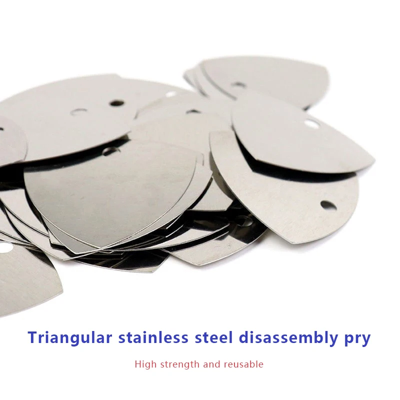 10 шт. ультратонкий гибкий лист для разборки из нержавеющей стали, лом, ЖК-компьютер, инструмент для ремонта экрана мобильного телефона