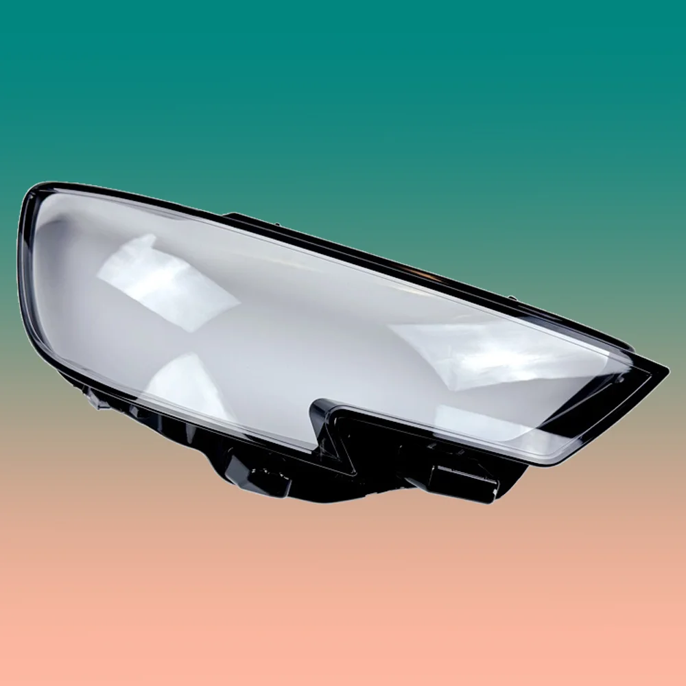 لأودي A3 S3 2017 2018 2019 2020 العلوي الظل شفاف عاكس الضوء عدسة كشافات غطاء مصباح قذيفة شبكي حافة سوداء #2