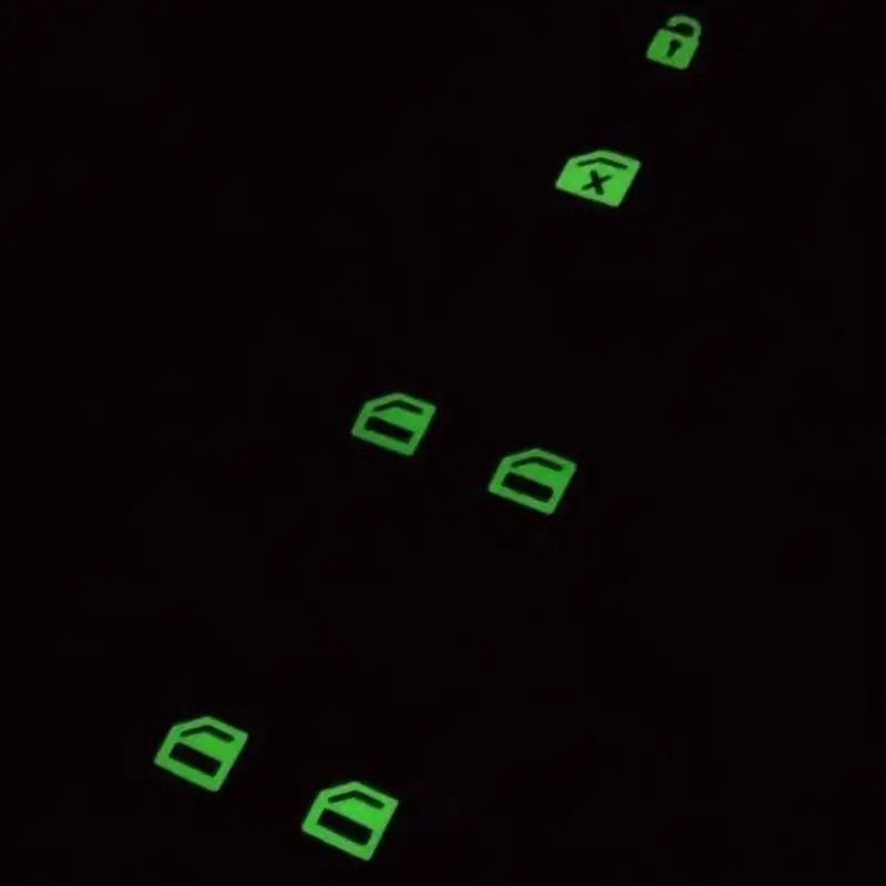 

31BC Unique Car Window Control Panel Lift Button Decals Overlay for Drivers Looking to Showcases Their Vehicle's Personality