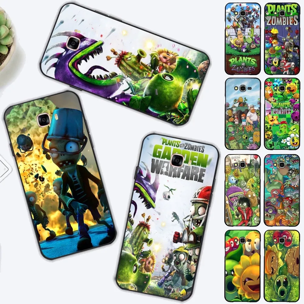 Game P-Plants Vs Z-Zombies Phone Case For Samsung J 7 plus 7core J7 neo J6 plus prime J6 J4 J5 Mobile Cover