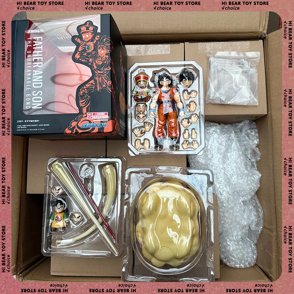 

Demoniacal Fit Dragon Ball Father And Son The Unbreakable Bond Figure Anime Son Goku Action Figures Pvc Son Gohan Statue Toys