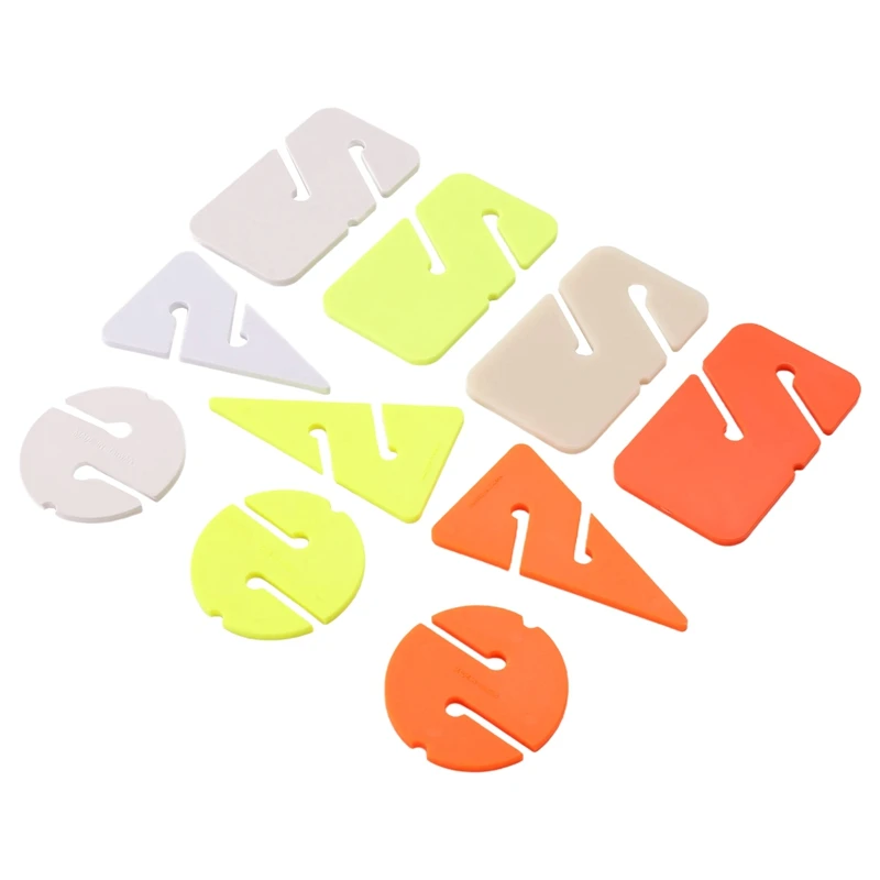 新しい-10 個洞窟難破船ダイビングマーカーテクニカルダイビング三角ラインマーカーガイドロープスキューバダイビング発光ライト