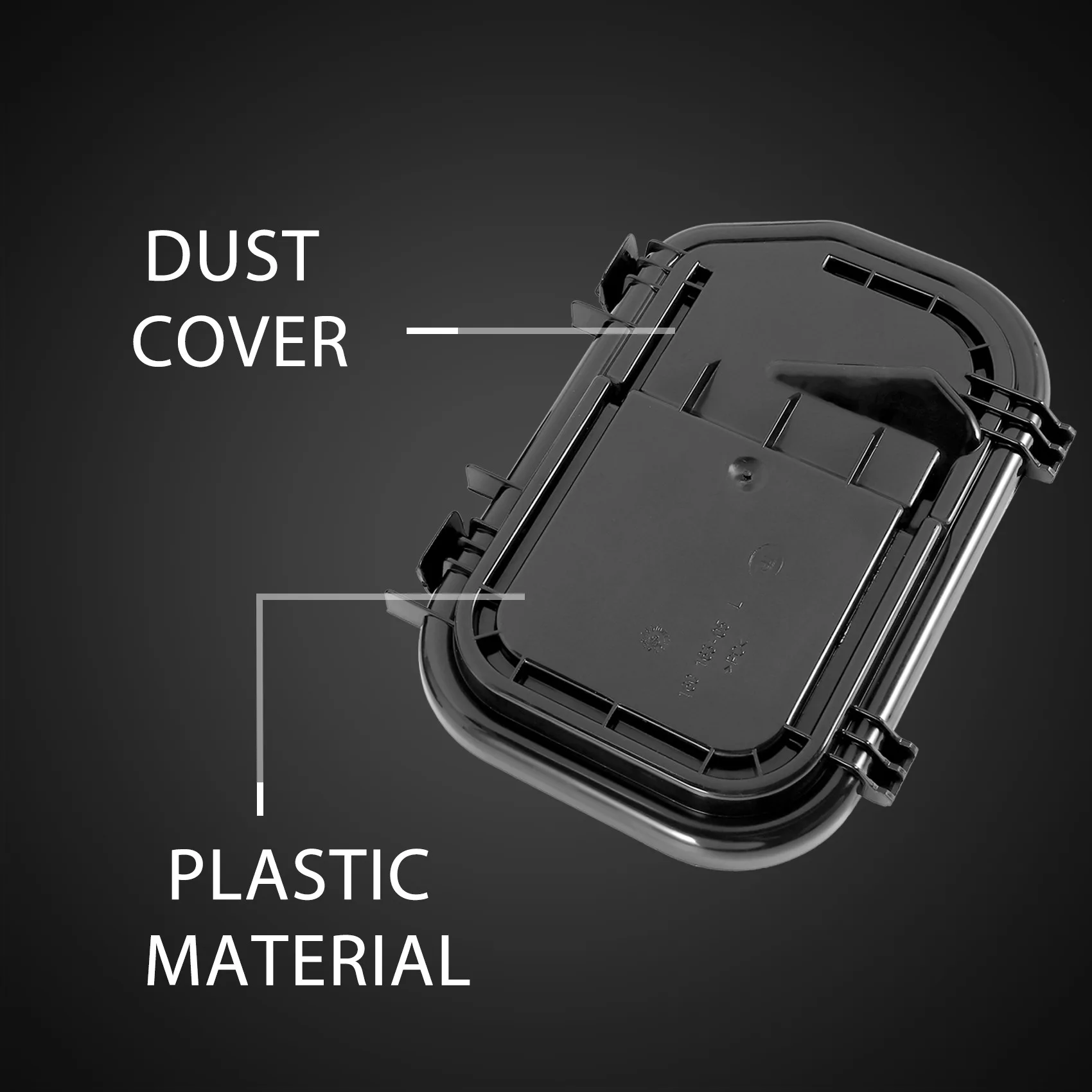 #55K (black)1 Pair Headlight Dust Back Cover For-Audi A6 A6L C6 S6 2005-2011,Automotive Parts & Accessories