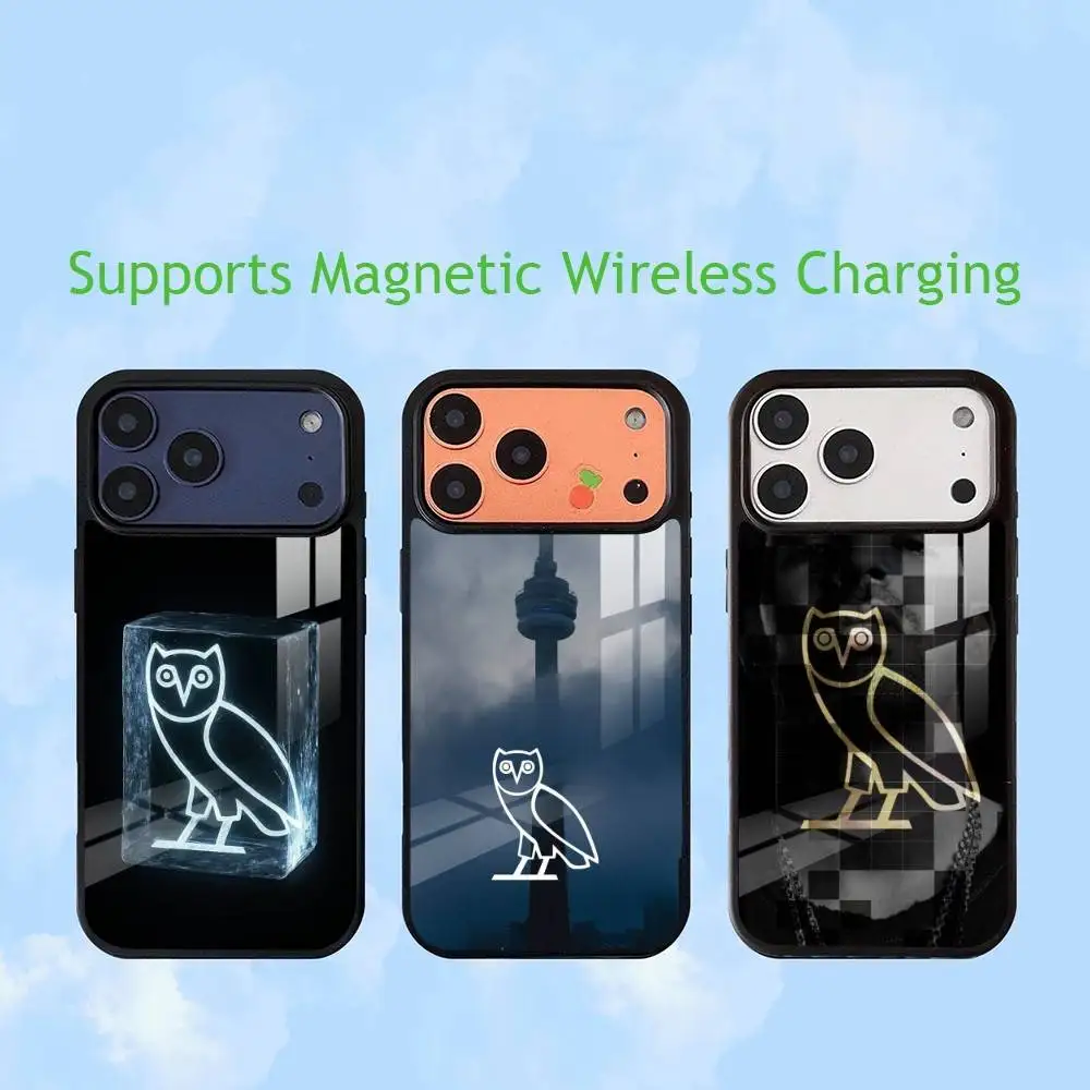 Drake O-OvO OWL  Phone Case For iPhone17,16,15,14,13,12,11 Plus,Pro Supports Magnetic Wireless Charging