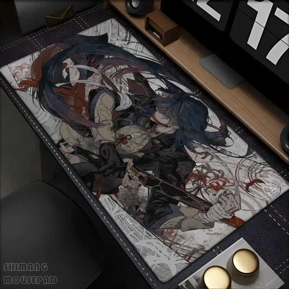 

Mouse Pad Office Desk Protector Mouse Cartoon Anime Accessories Rubber Mat Blade Honkai Star Rail Gaming Mousepad Keyboard Mats