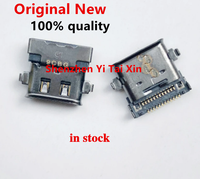 (1-20pcs)Original New For X280 X390 T490 T495 T480S X1 Carbon 6th Gen DC Jack USB Type C Charging Port Connector