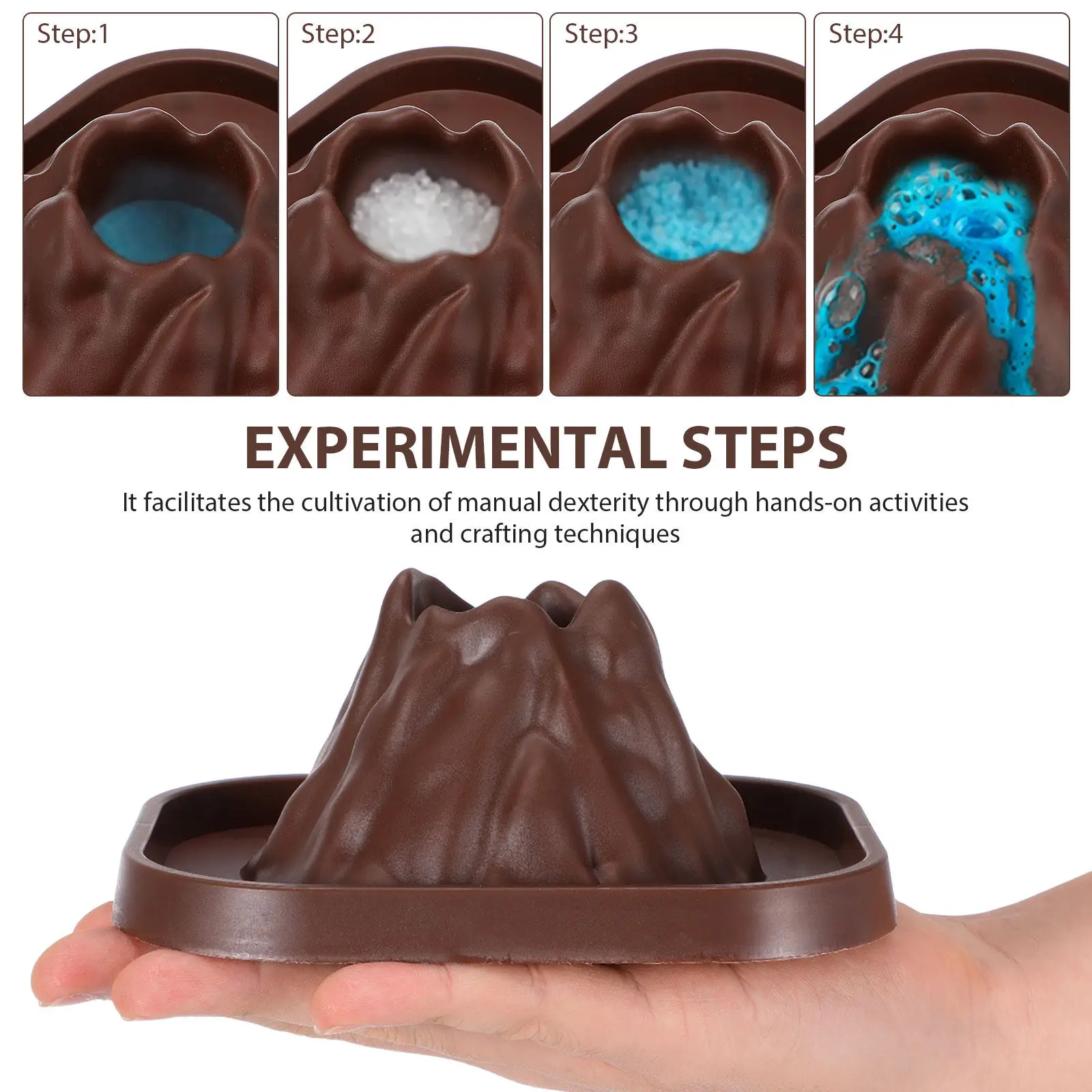 ชุดแม่พิมพ์ภูเขาไฟ 10 ชิ้น สำห - Volcano Experiment Kit บทวิจารณ์และราคา