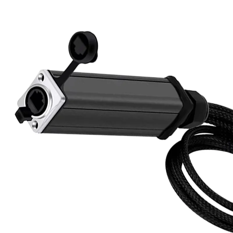 

B04C-удлинительный кабель сигнала 3-контактный XLR DM512 RJ45 4 канала 20 см для аудиоаксессуаров