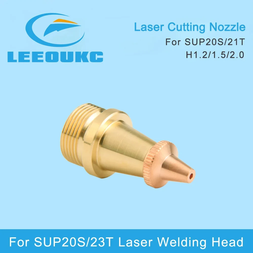LEEOUKC 10Pcs/Lot Fiber Laser Welding Head Nozzles For SUP20S Laser Hand-held Welding Machine