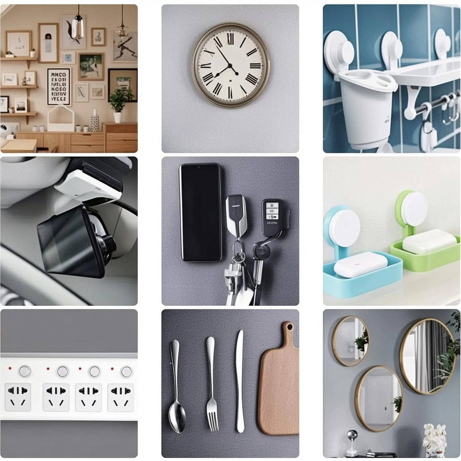 Нано-двусторонний скотч, сверхмощный, съемный и моющийся, вмещает до 2,2 фунта (1,0 кг)! Монтажные ленты для стены/автомобиля/дома с