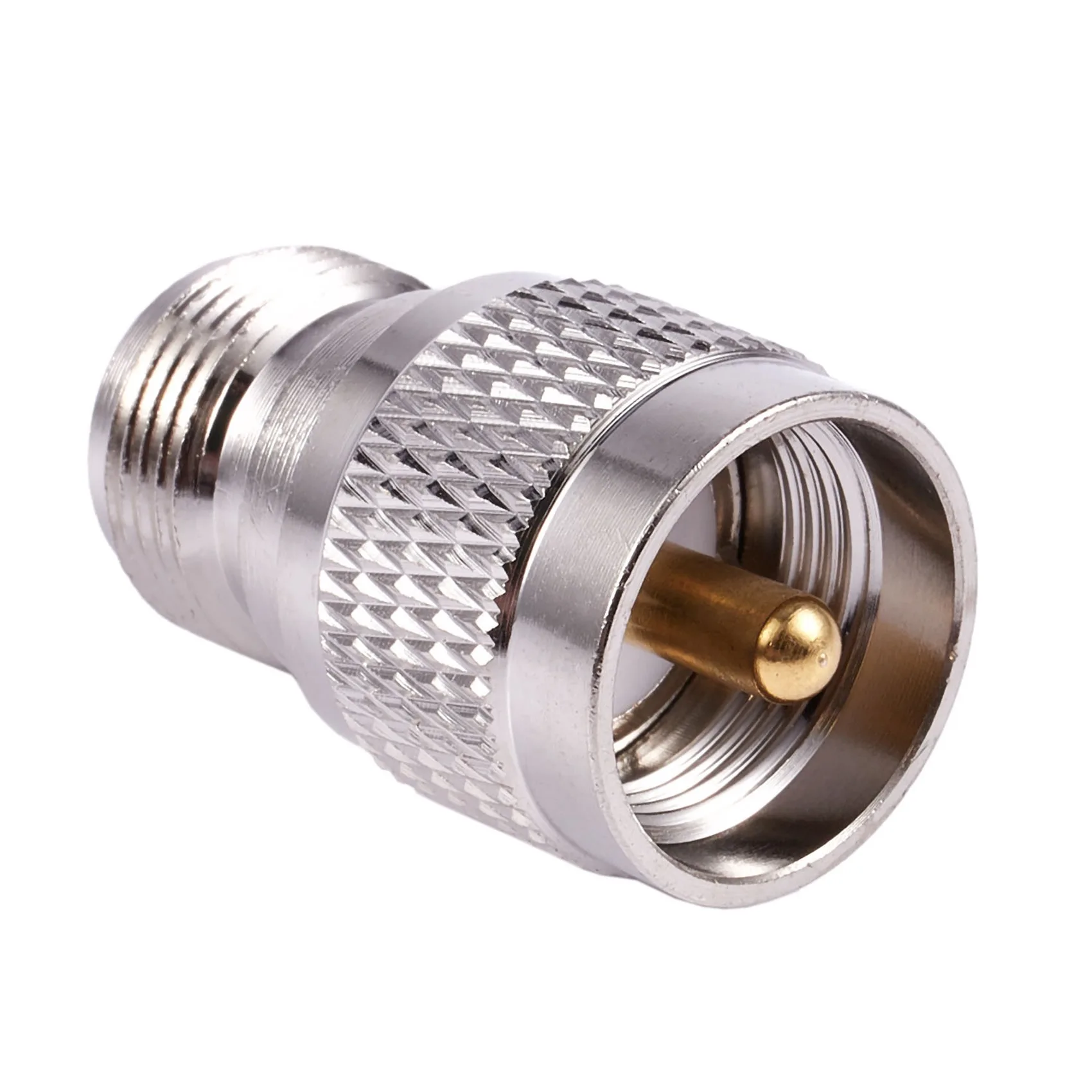 4X UHF Male PL259 To N Female M/F Straight Coax RF Adapter-AT30