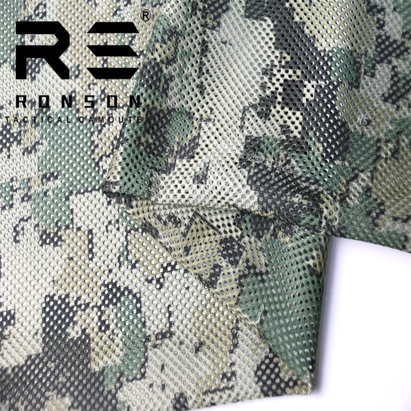 1mx1.5m Camouflage Mesh Fabric, Wear-resistant And Thickened Bird Eye Fabric, Tactical Vest Helmet Cover Accessories