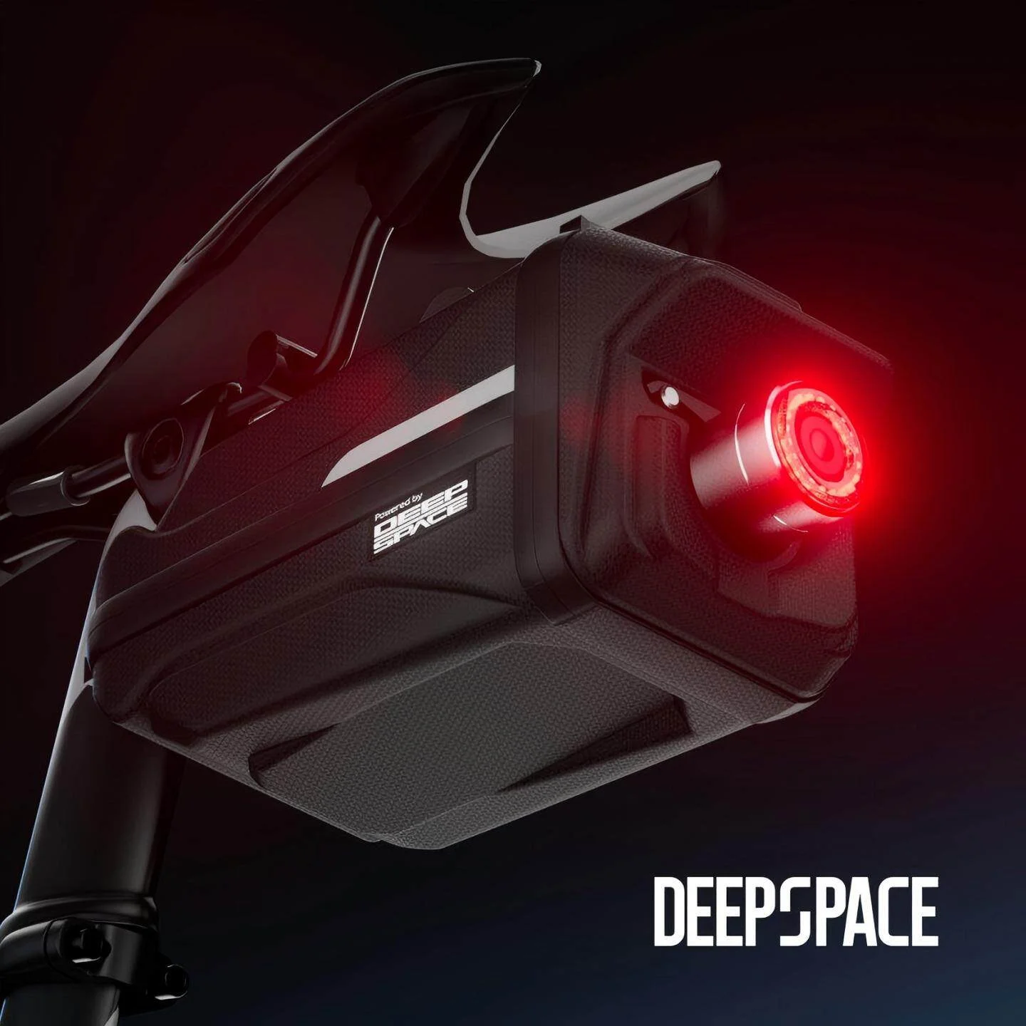 

DEEPSPACE Smart Bike Tail Light Bicycle Rear Lights IPX6 Waterproof Bike Lights for Night Riding with Type C Rechargeable