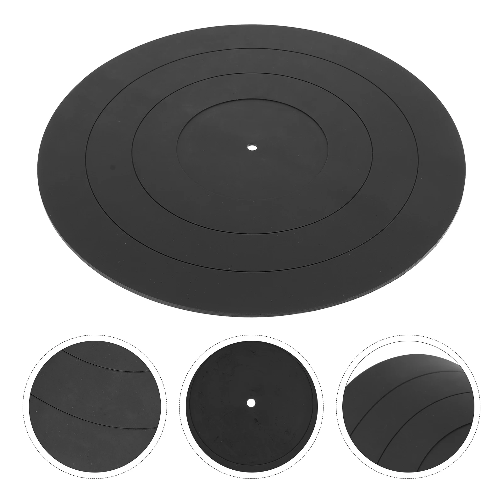 

Record Mat Player Platter Vinyl Records Accessories Turntable Accessory Silica Gel