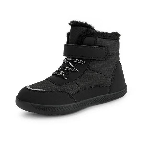 2024 Kids Wide Toe Barefoot Snow Boots | Boys/Girls Winter Minimalist Sneakers | Girls Boys Warm Boot Toddler Little Big Kids