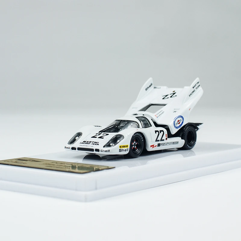 En stock 1: 64 917 KH Test Car # 22 modèles de voiture en alliage de simulation moulé sous pression, jouet cadeau de vacances pour garçons, article décoratif pour adultes.