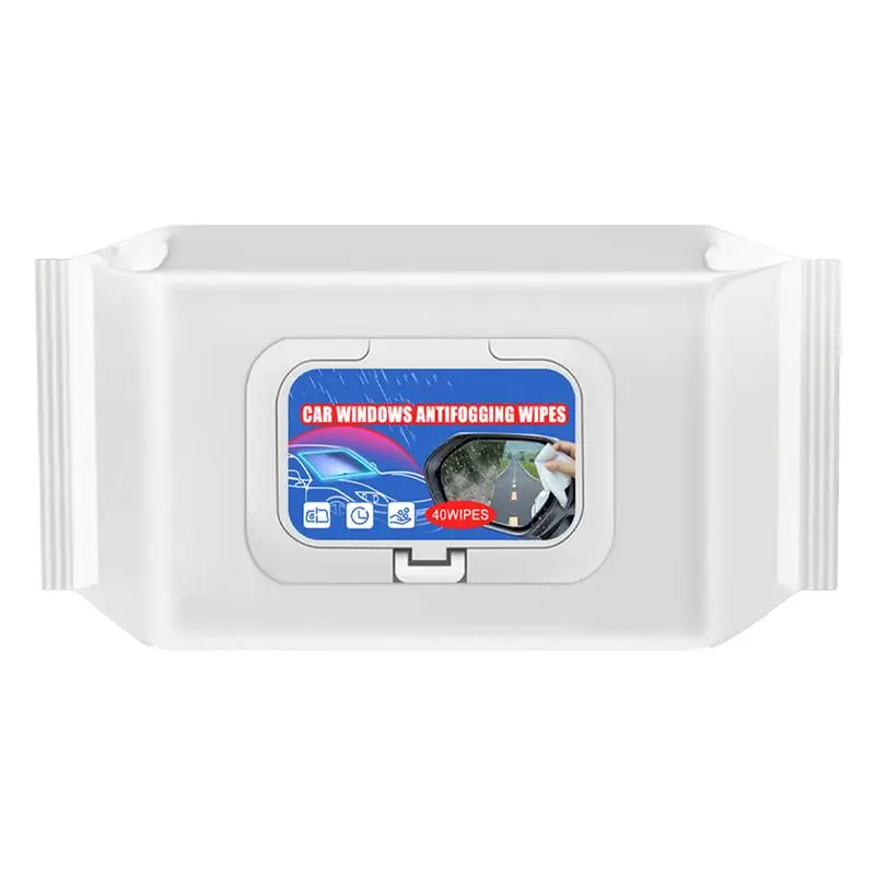 

Car Glass Anti Fog Wipes Auto Glass Cleaner Wipes Glass Cleaning Wipes Cleaner Wipes Car Interior Glass Care Supplies 40 Count