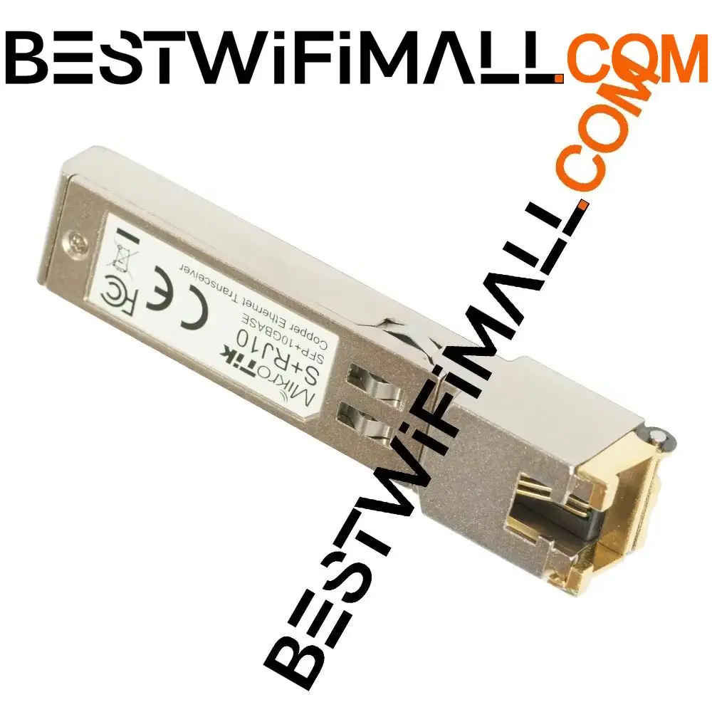 

MikroTik S+RJ10, Optical Module SFP+ 6-Speed RJ-45 For Up To 10 Gbps