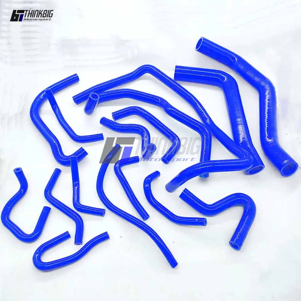 Silicone Radiator Hose Kit For 2002-2009 Toyota Land Cruiser Prado LC120 4.0L 1GR-FE (16pcs)