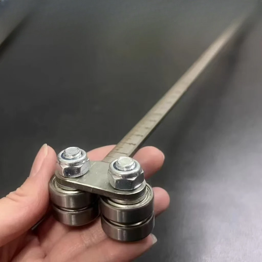 

Woodworking guide ruler stainless steel laser engraving hand electric special cutting board electric saw extended caliper