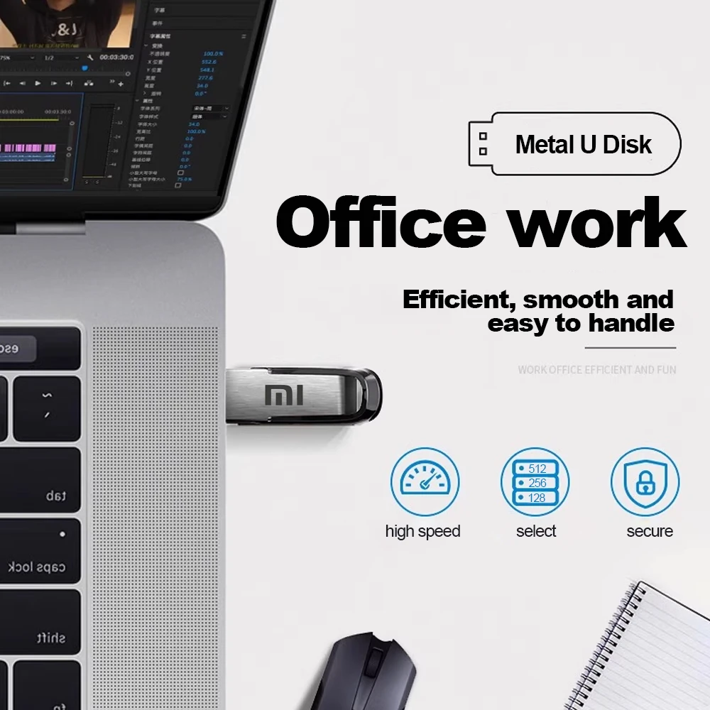 Xiaomi 2TB USB 3.0 Flash Drives High Speed Metal Pendrive 1TB 512GB 256GB Pen Drives USB Memory Stick For Car Phone Computer PS5