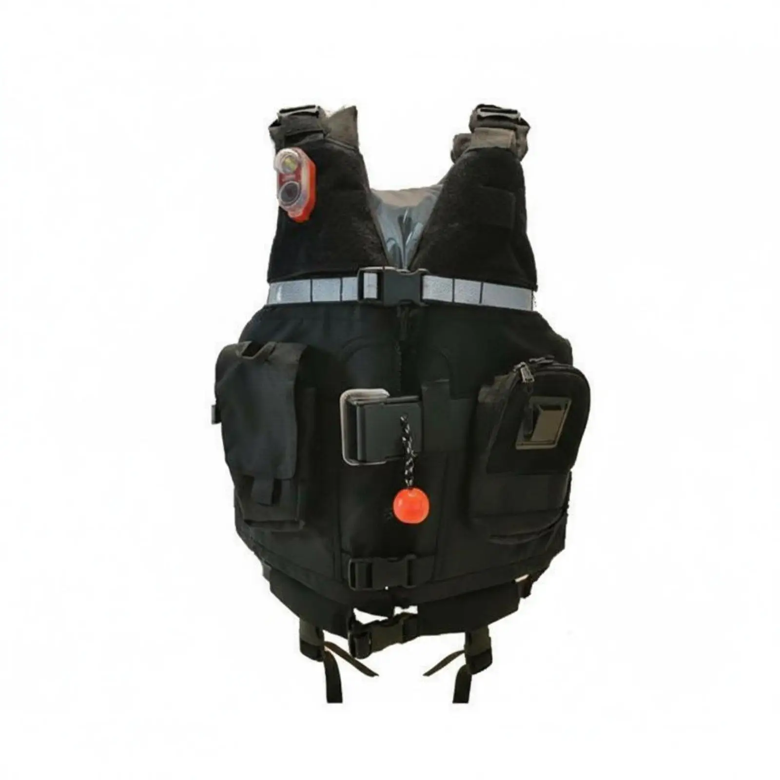 Water Emergency Flotation Vest Sturdy Ripstop Nylon Rapid Water Emergency PFD