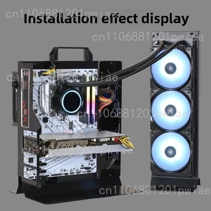 Computer external integrated split water cooling bracket heat dissipation 120/240/280/360mm