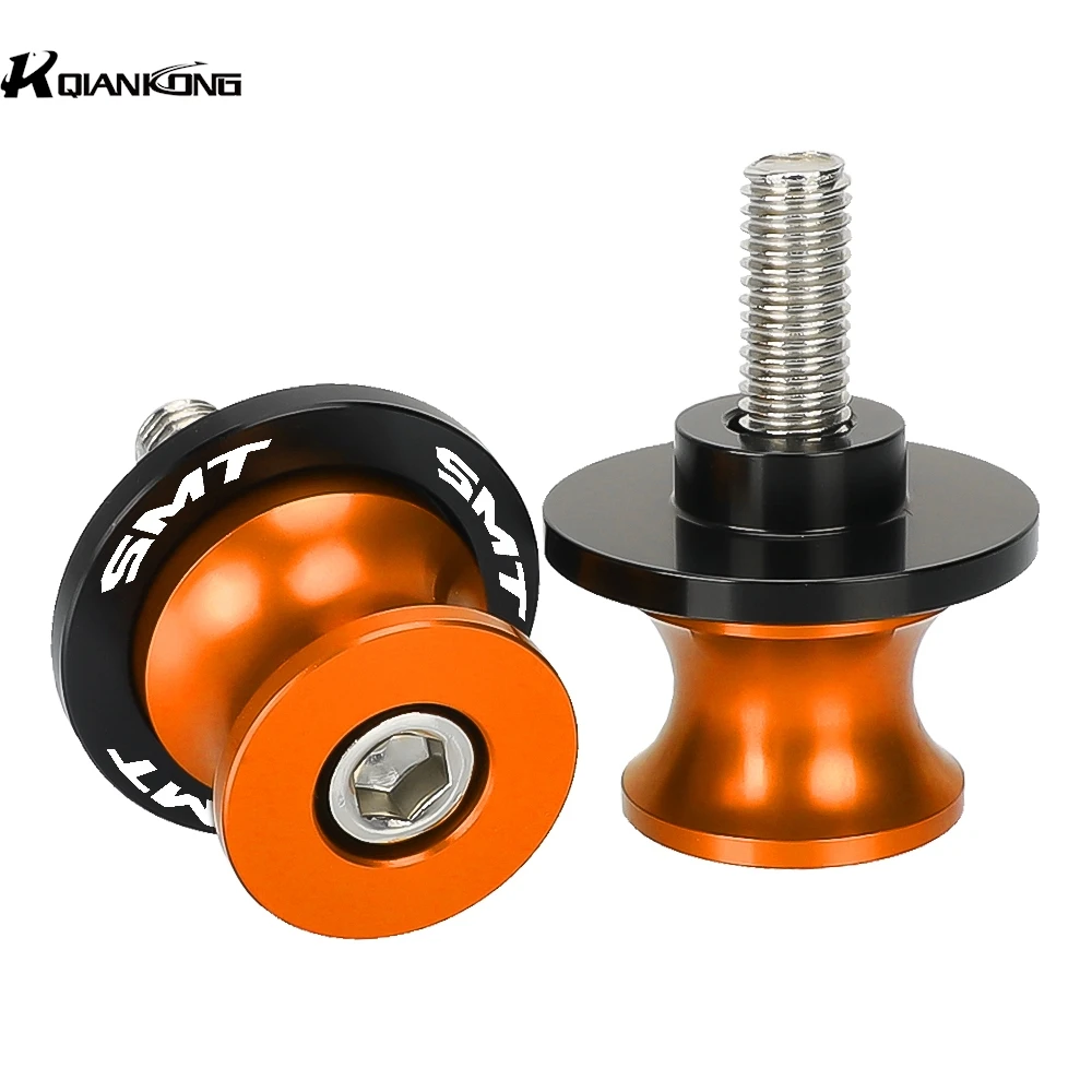 2026 new CNC Aluminum M8 for 890 SMT 990 SMT 2023 2024 2025 2026 Motorcycle Accessories Swingarm Spools Slider Stand Support