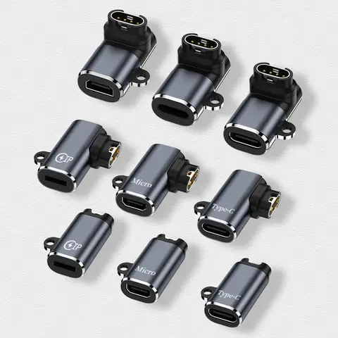 Typ C-klockaladdare för Garmin Fenix 8 7 7S 7X 6 E Pro Solar Instinct, Venu 3S 2 SQ Epix/Tactix till 4-polig laddare 8 best sales tillbehör Garmin Epix - №3